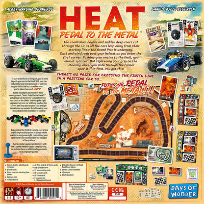Asmodee Heat Pedal to the Metal Game