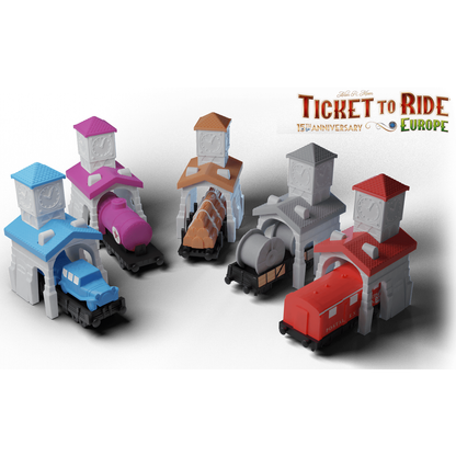 Ticket to Ride Europe – 15th Anniversary Game