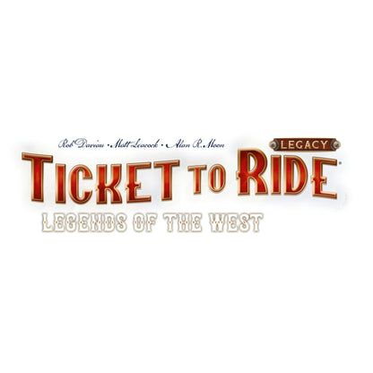 Ticket to Ride Legacy - Legends of the West Game
