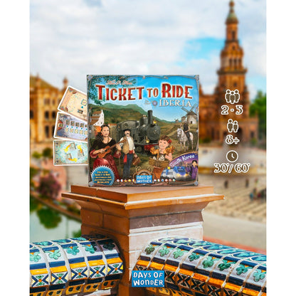 Ticket to Ride Map Collection Volume 8 Iberia & South Korea Game