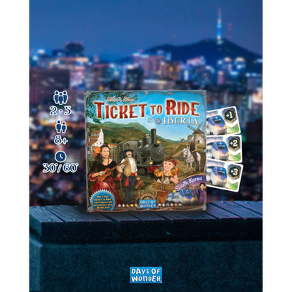 Ticket to Ride Map Collection Volume 8 Iberia & South Korea Game