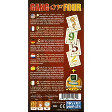 Days Of Wonder Gang Of Four Game