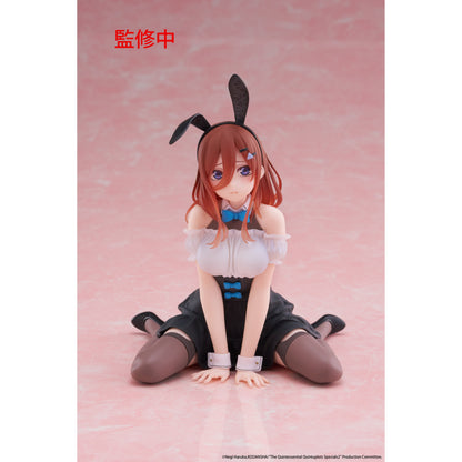 The Quintessential Quintuplets 3 Desktop Cute Figure Miku Nakano Bunny Version Figurine