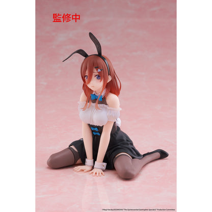 The Quintessential Quintuplets 3 Desktop Cute Figure Miku Nakano Bunny Version Figurine