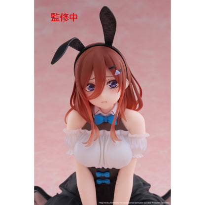 The Quintessential Quintuplets 3 Desktop Cute Figure Miku Nakano Bunny Version Figurine