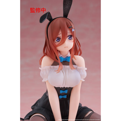 The Quintessential Quintuplets 3 Desktop Cute Figure Miku Nakano Bunny Version Figurine