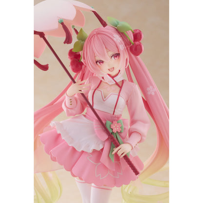 Sakura Miku AMP+ Sakura Dress Version Figurine