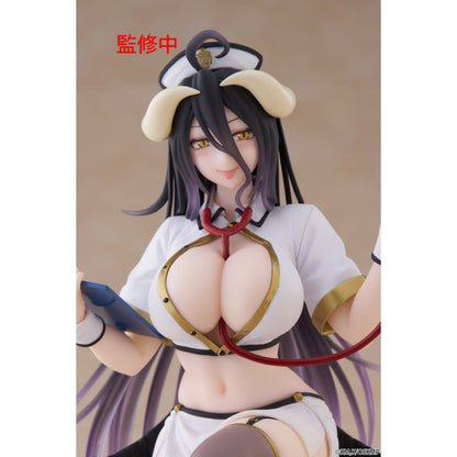 Overlord Desktop Cute Figure Albedo Nurse Version Figurine