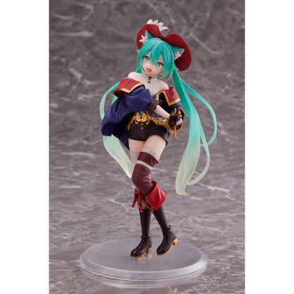 Hatsune Miku Wonderland Figure Puss in Boots Figurine