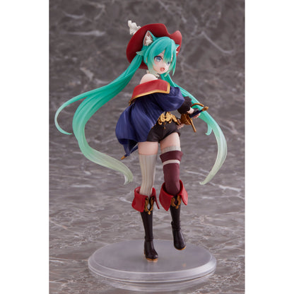 Hatsune Miku Wonderland Figure Puss in Boots Figurine