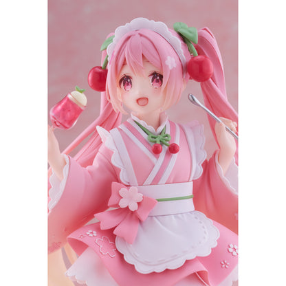 Sakura Miku Newley Written Figure Japanese Cafe Version re-run Figurine