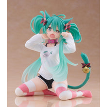 Hatsune Miku Desktop Cute Figure Cat Ear T Shirt Version re-run Figurine