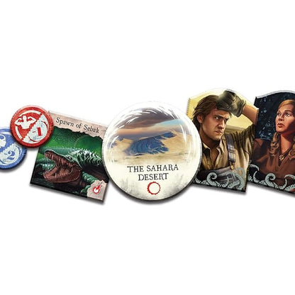 Eldritch Horror Under Pyramid Expansion Game