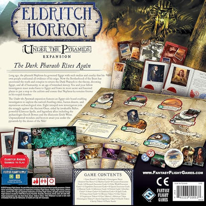 Eldritch Horror Under Pyramid Expansion Game