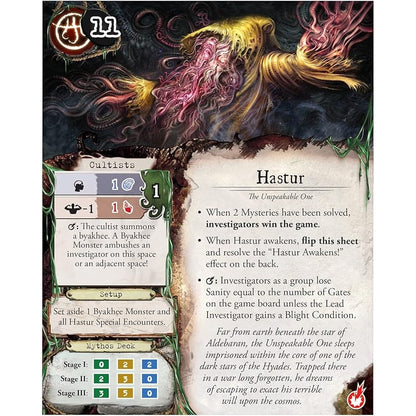 Eldritch Horror Signs of Carcosa Expansion Game