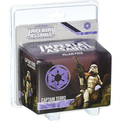 Star Wars Imperial Assault - Captain Terro Wasteland Enforcer Expansion Game