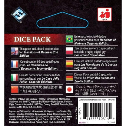Mansions of Madness - Second Edition Dice Pack Game