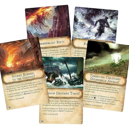 Eldritch Horror Cities of Ruin Expansion Game