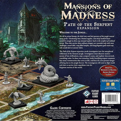 Fantasy Flight Games Mansions of Madness - Second Edition Path of the Serpent Expansion Game