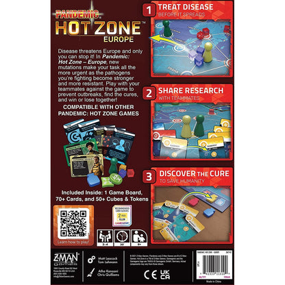 Pandemic Hot Zone Europe Game