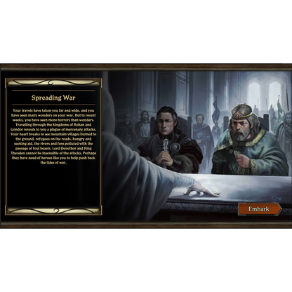 The Lord of the Rings Journeys in Middle Earth - Spreading War Expansion Game