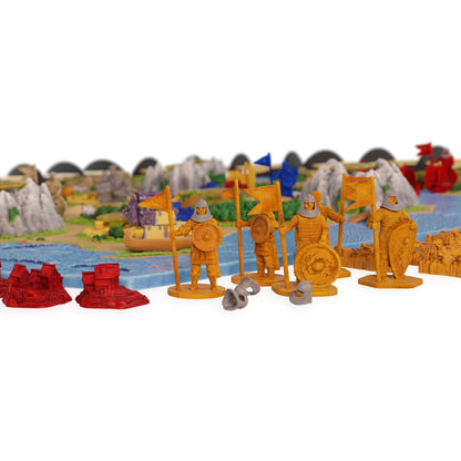 Catan 3D Edition Seafarers and Cities and Knights Expansion Game