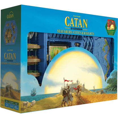 Catan 3D Edition Seafarers and Cities and Knights Expansion Game