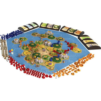 Catan 3D Edition Seafarers and Cities and Knights Expansion Game