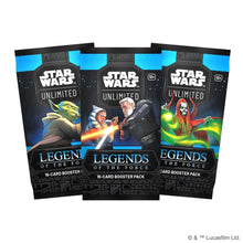 Star Wars Unlimited -  Legends of the Force Booster Display