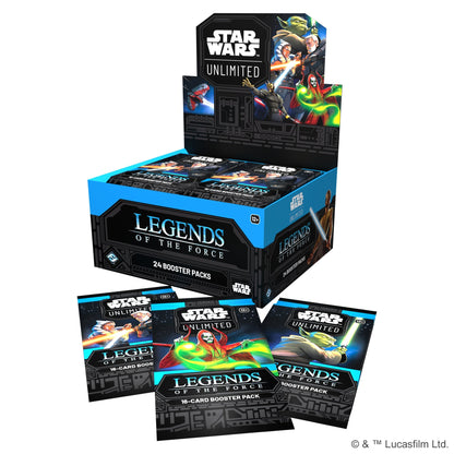 Star Wars Unlimited -  Legends of the Force Booster Display