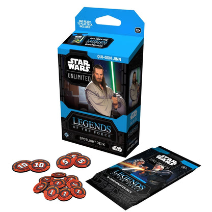 Star Wars Unlimited - Legends of the Force Spotlight Deck - Qui-Gon Jinn