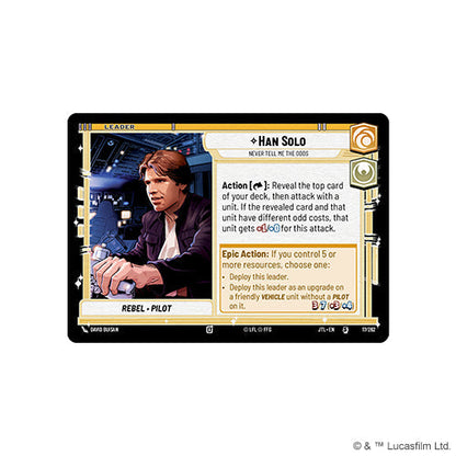 Star Wars Unlimited - Jump to Lightspeed Spotlight Deck Display
