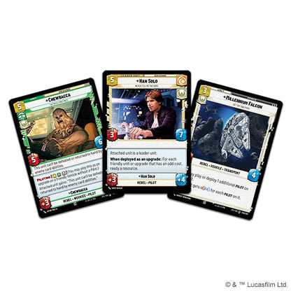 Star Wars Unlimited - Jump to Lightspeed Spotlight Deck Display