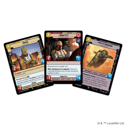 Star Wars Unlimited - Jump to Lightspeed Spotlight Deck Display