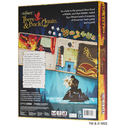 Asmodee The Hobbit - There and Back Again Game