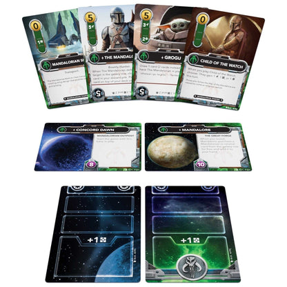 Star Wars The Deckbuilding Game - Mandalorian Faction Pack expansion Game