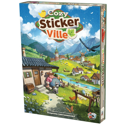 Asmodee Cozy Stickerville Game