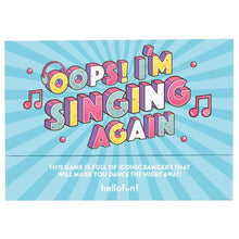 Oops I'm Singing Again Game