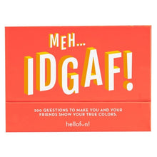 IDGAF! Game