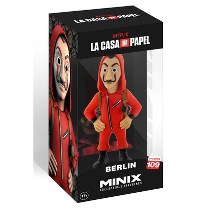 MINIX Money Heist Berlin with Mask Figurine