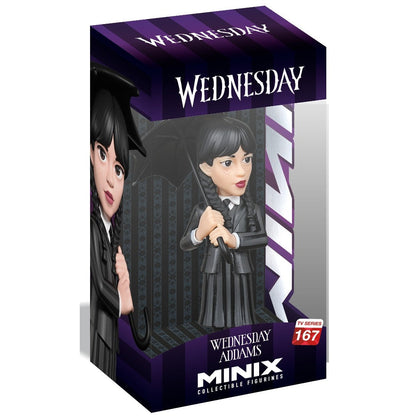 MINIX Wednesday Wednesday Addams Umbrella Version 167 Figurine