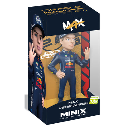 MINIX F1 Red Bull Max Verstappen 4 Time World Champion 133 Figurine