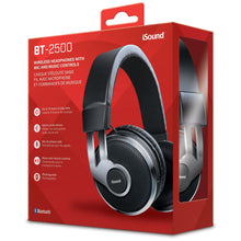 iSound Bluetooth BT-2500 Headphone - Black/Silver