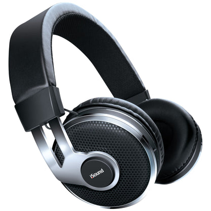 iSound Bluetooth BT-2500 Headphone - Black/Silver