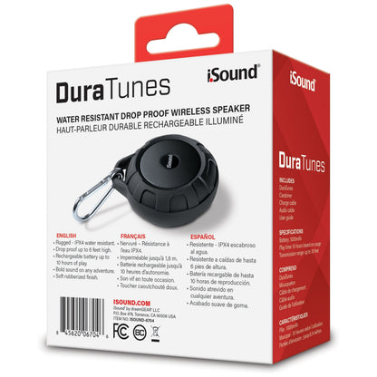 iSound Bluetooth Duratunes Speaker - Black