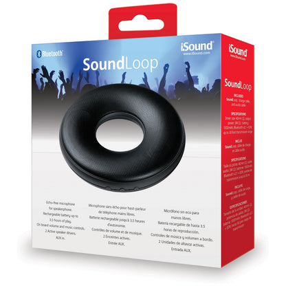 iSound Bluetooth Soundloop Speaker - Black