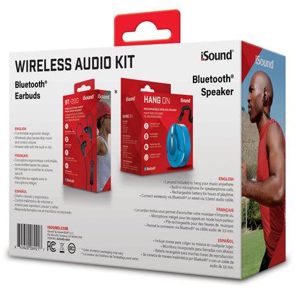 iSound Bluetooth Wireless Audio Kit - Blue