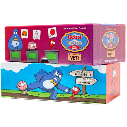 The Awkward Yeti Heart and Brain Quiz Game Game