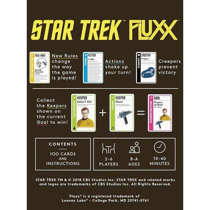 Fluxx Star Trek Lower Decks Fluxx Game
