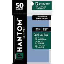 Phantom Sleeves: Evergreen Size 88mmx125mm - Matte/Matte 50
